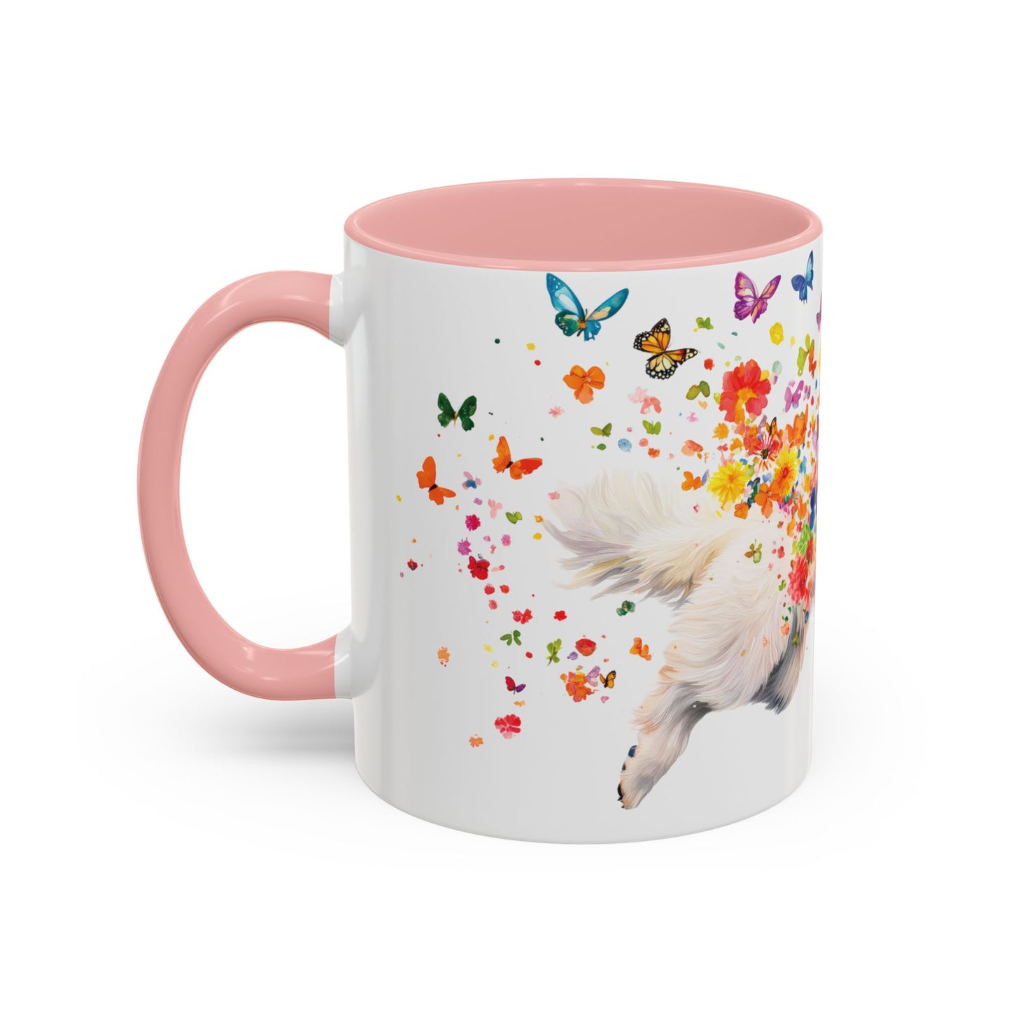 American Eskimo Personalized Accent Mugs, 11oz