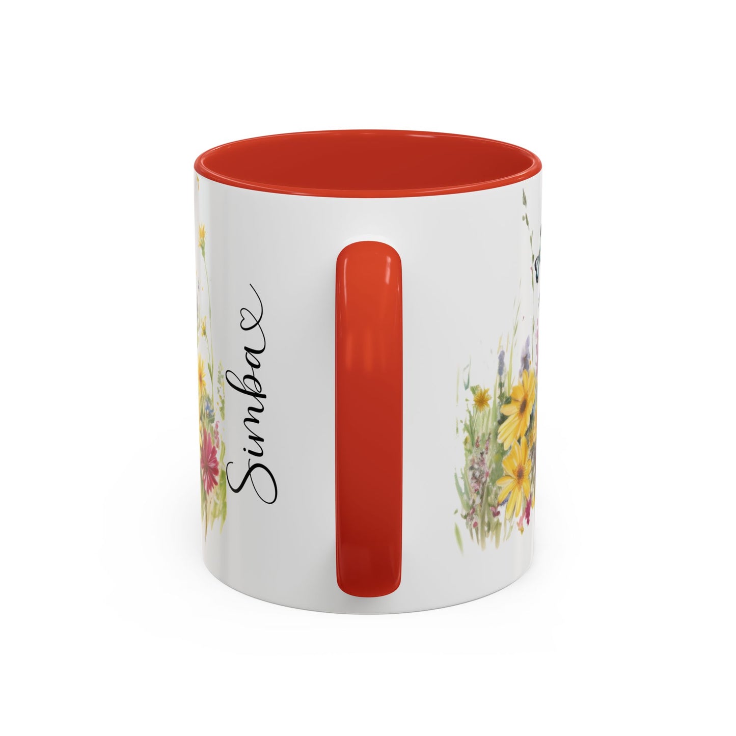 Schipperke #2 Personalized Accent Mugs, 11oz