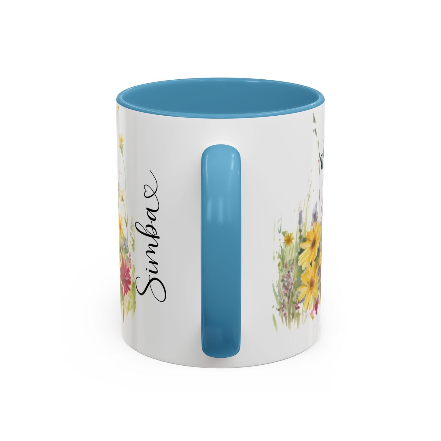 Schipperke #2 Personalized Accent Mugs, 11oz