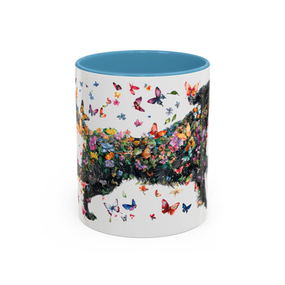 Hovawart #2 Colorful Accent Mugs, 11oz