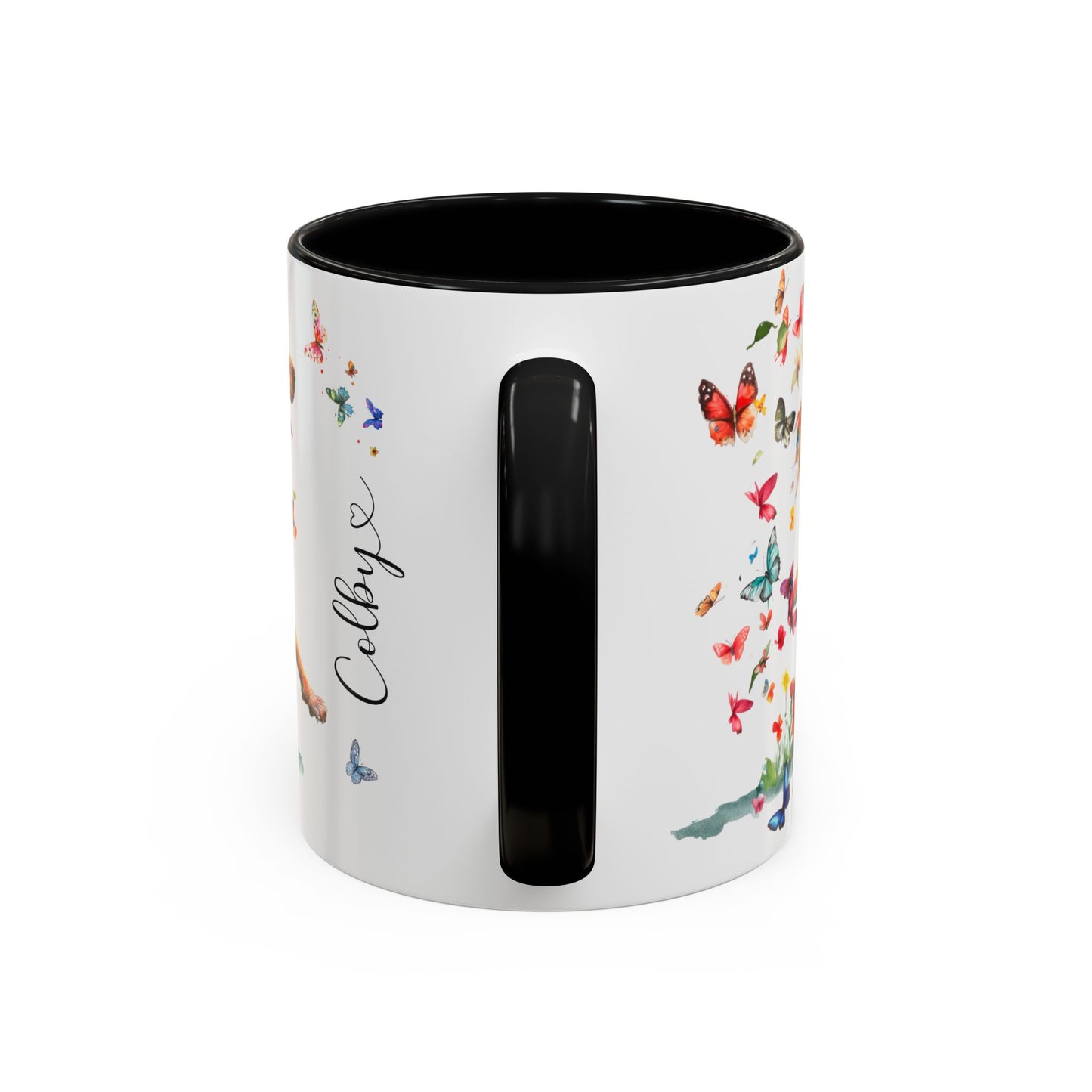 Hovawart #1 Colorful Accent Mugs, 11oz