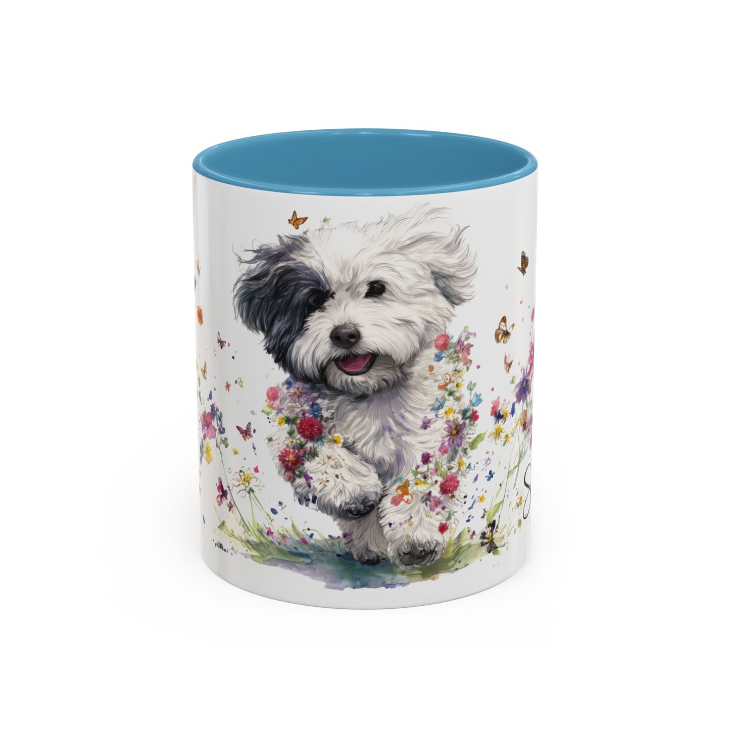 Cotton de Tulear Personalized Accent Mugs, 11oz
