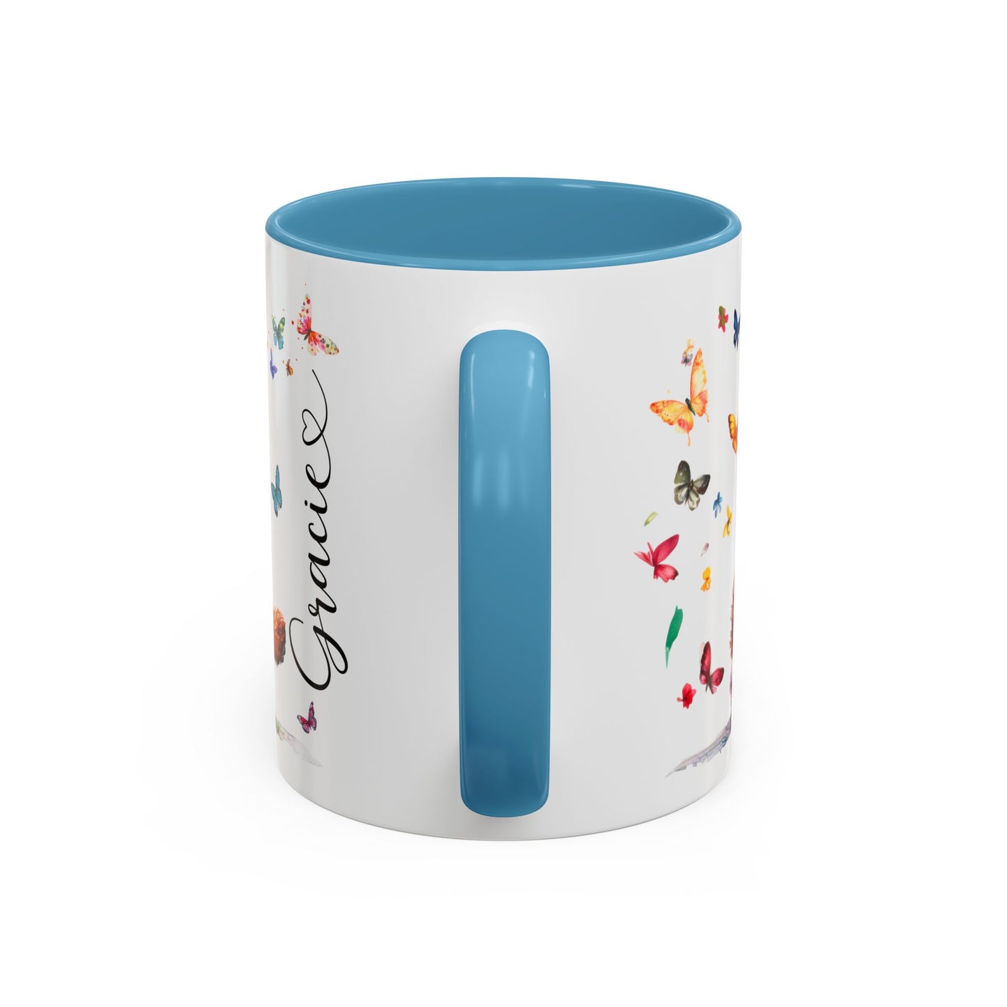 Cockapoo #2 Personalized Accent Mugs, 11oz