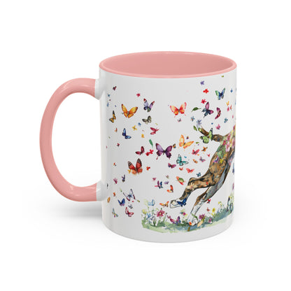 Boxer #1 Personalized Accent Mugs, 11oz