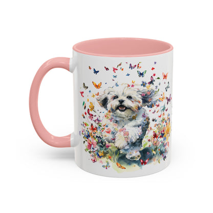 Shih Tzu #2 Personalized Accent Mugs, 11oz