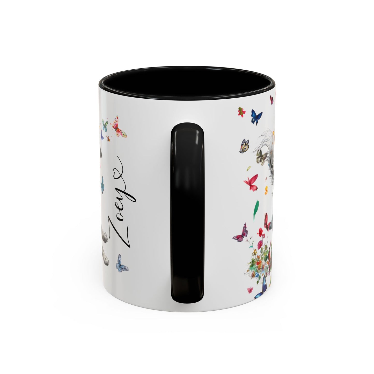 Silken Windhound #2 Personalized Accent Mugs, 11oz