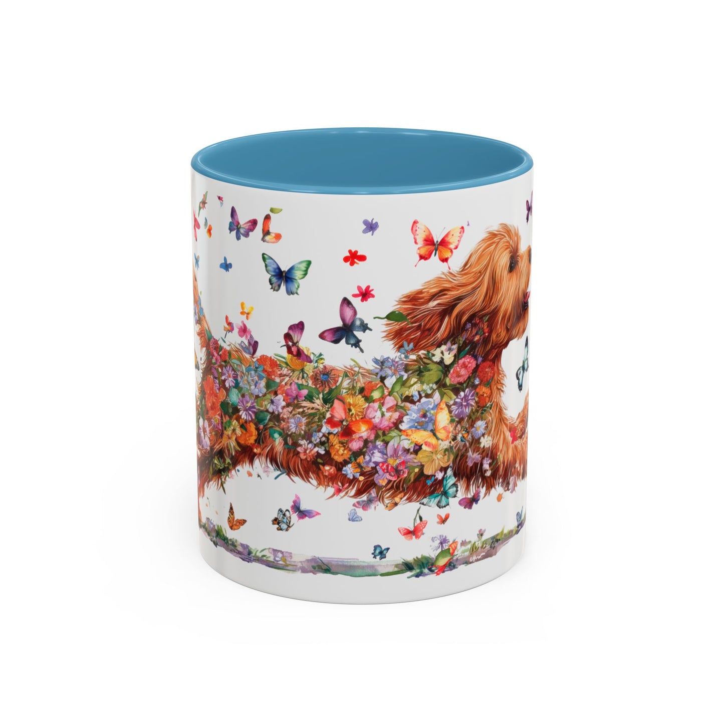 Cockapoo/Cavapoo/Cavoodle #2 Living my best life, Accent Mugs, 11oz