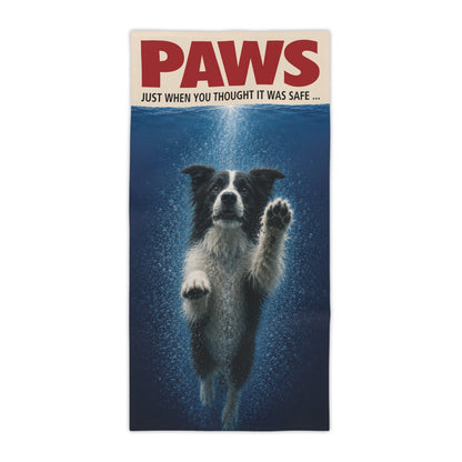 Border Collie #2 PAWS Beach Towel