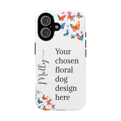 Phone Case, Personalized from ANY OF OUR DESIGNS - White case