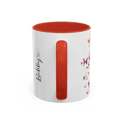 English Cocker Spaniel #3 Personalized Accent Mugs, 11oz