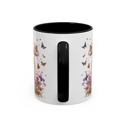 Maltipoo #5 Personalized Accent Mugs, 11oz