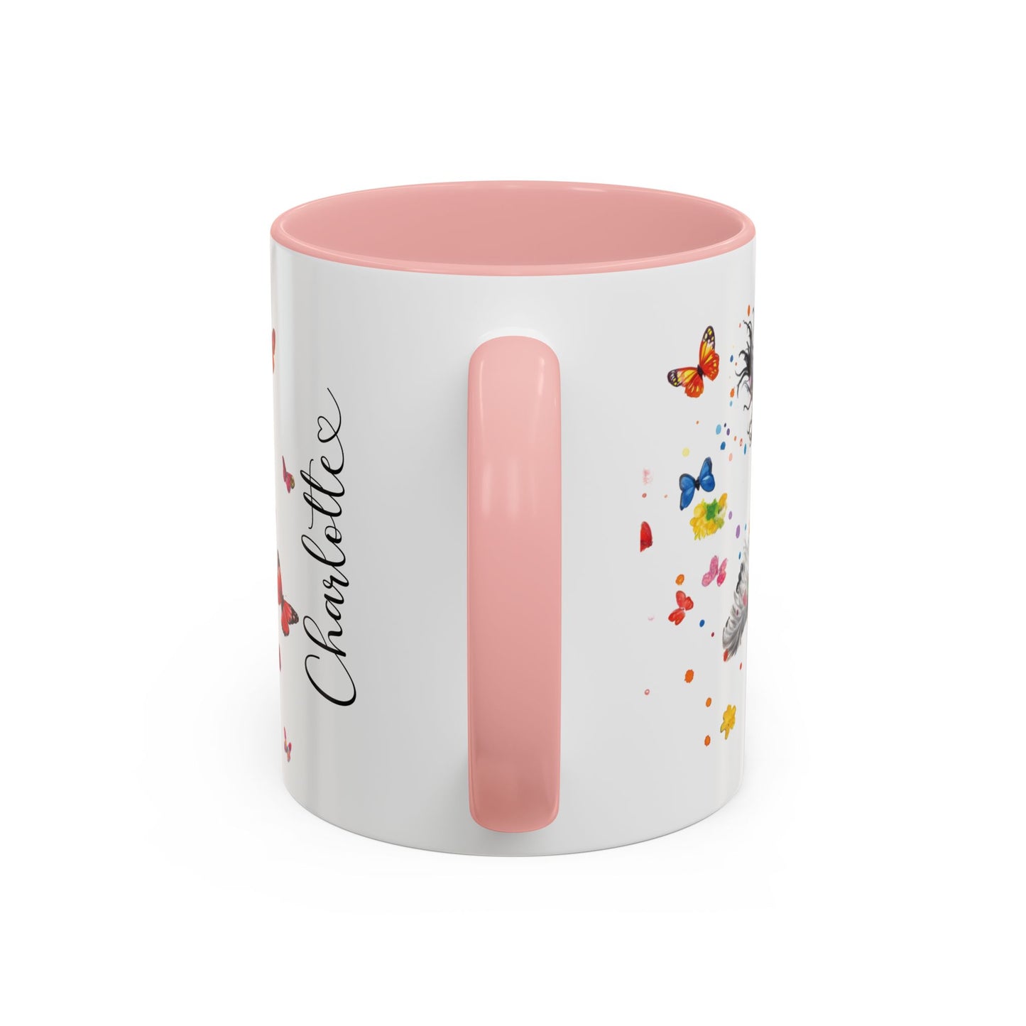 Bernedoodle Personalized Accent Mugs, 11oz