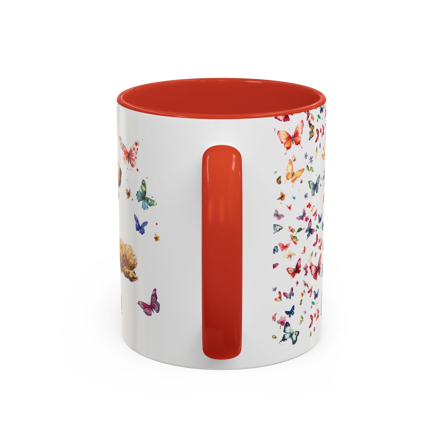 Golden Doodle/Groodle #3 "Live like the gate was left open" Accent Mugs, 11oz