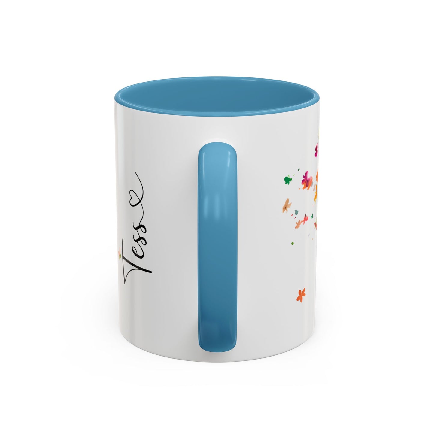 Maltese Personalized Colorful Accent Mugs, 11oz