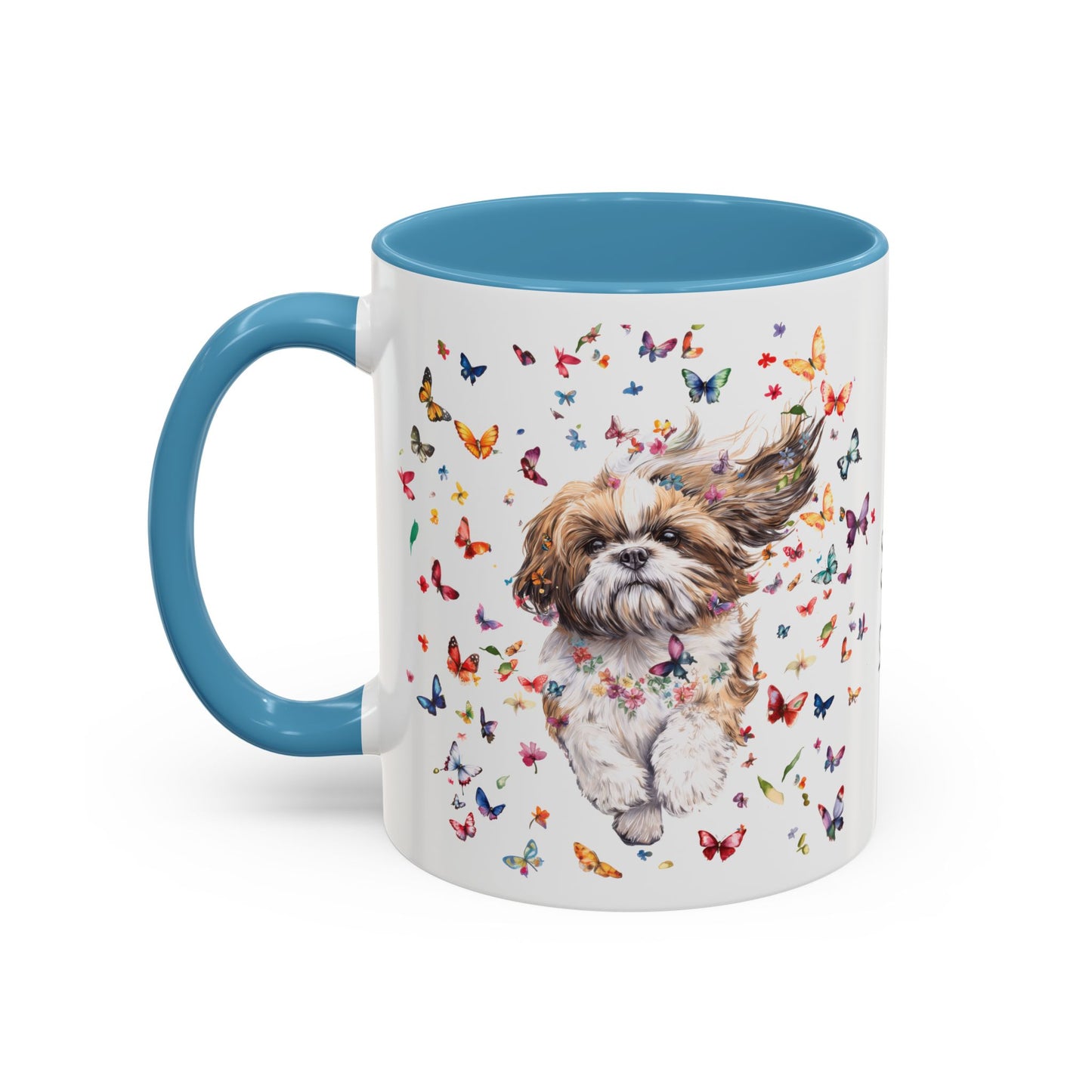 Shih Tzu #1 Personalized Accent Mugs, 11oz