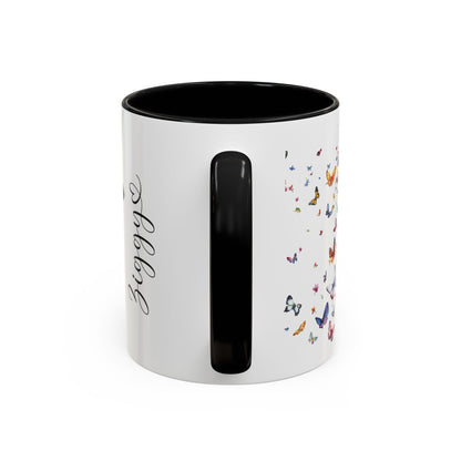 Blue Heeler Personalized Accent Mugs, 11oz