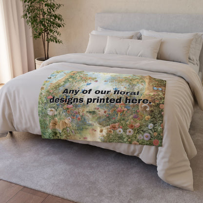 ANY DESIGN #4 Personalised Mystical Forest Blanket