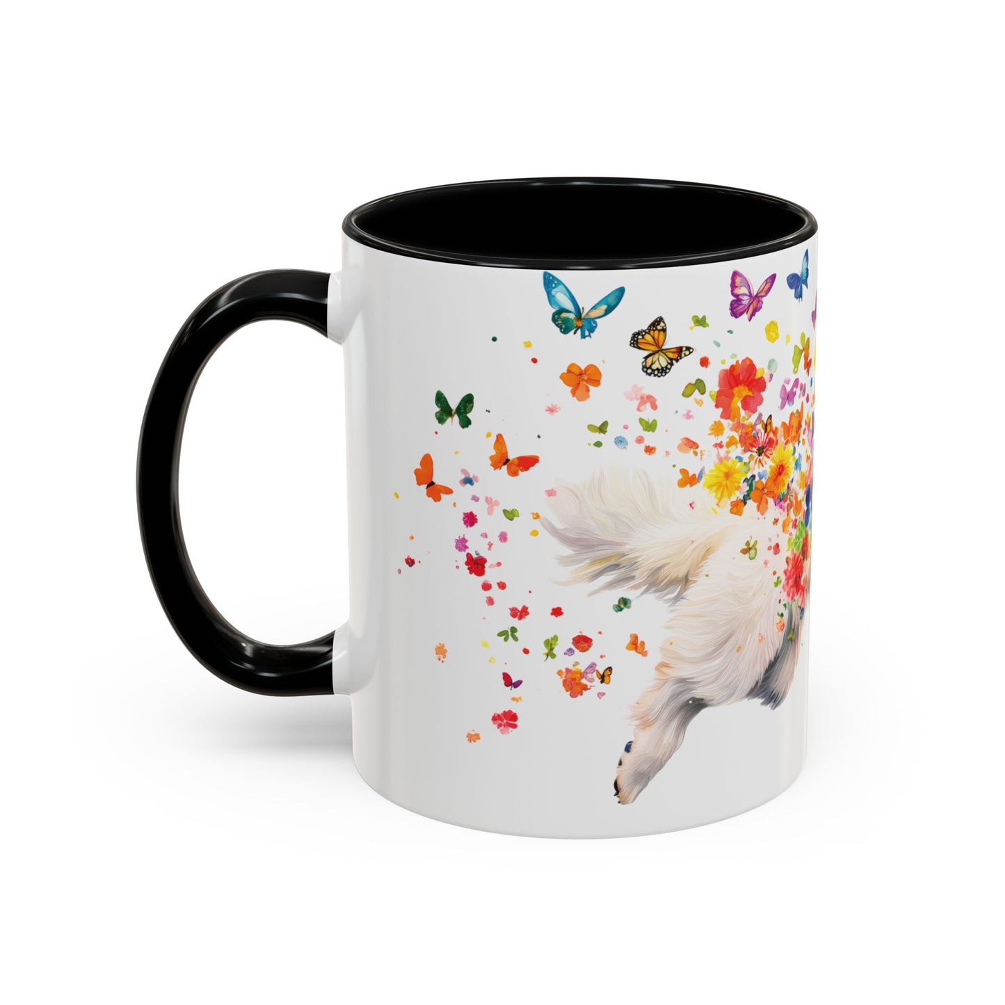 American Eskimo Personalized Accent Mugs, 11oz