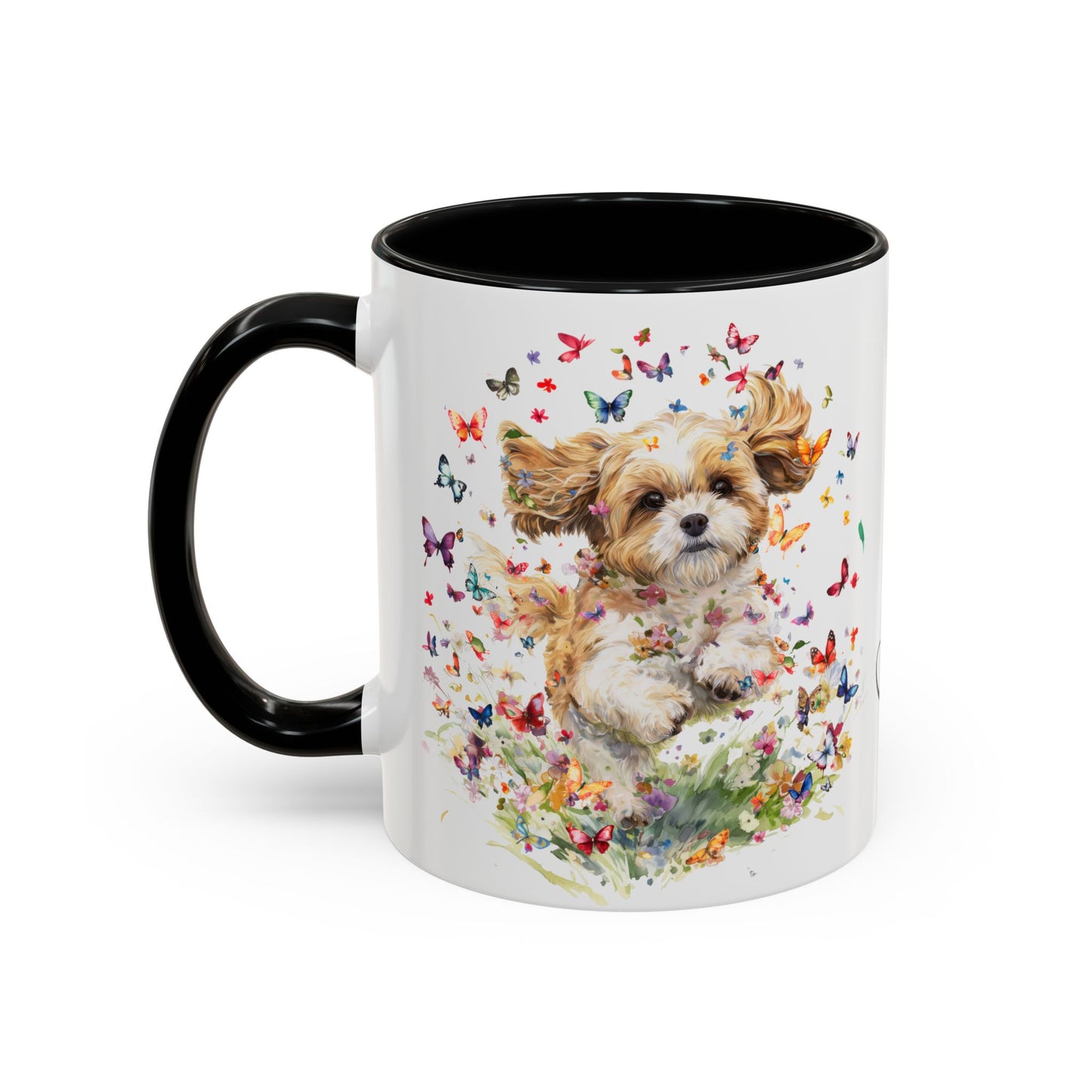 Shih Tzu #8  Personalized Accent Mugs, 11oz