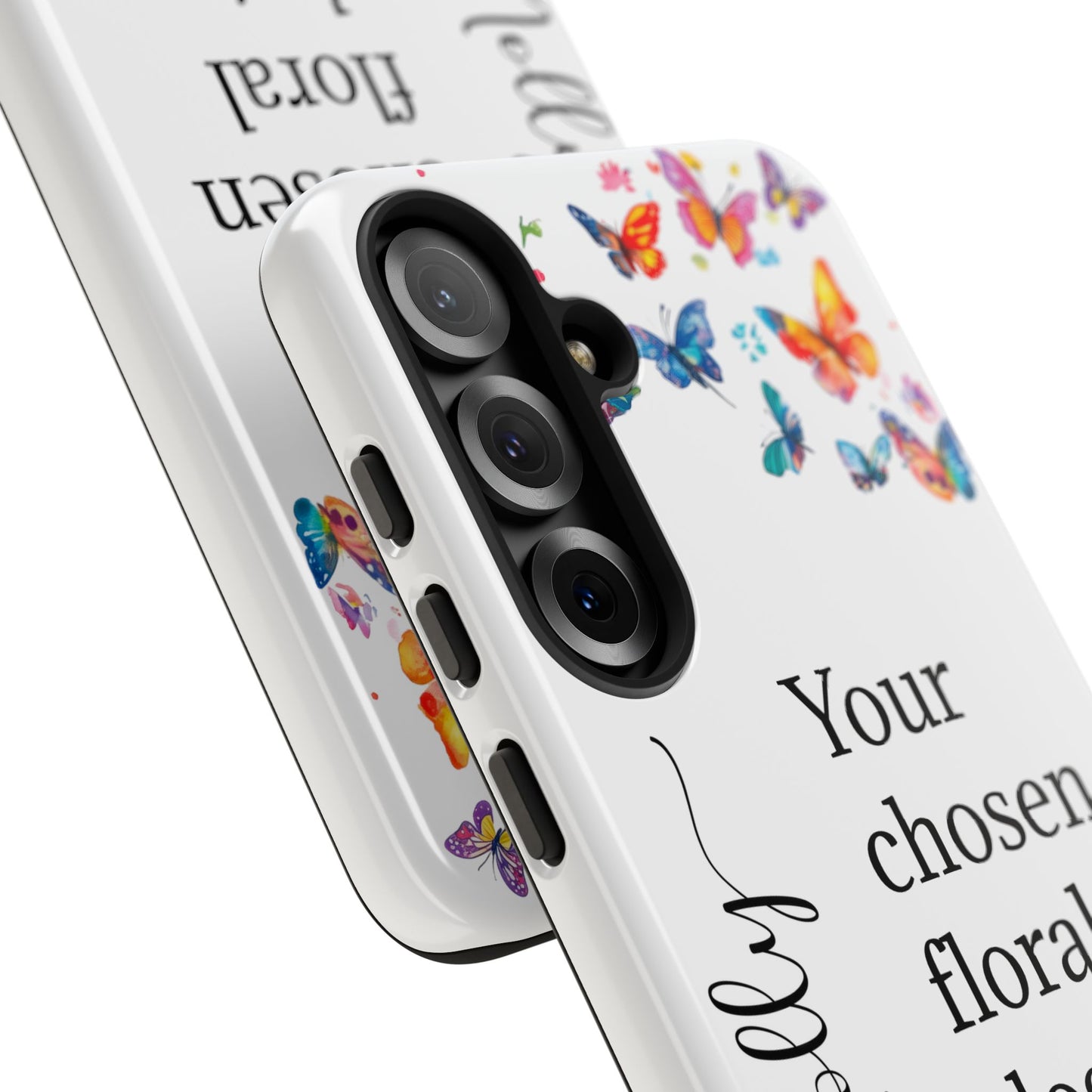 Phone Case, Personalized from ANY OF OUR DESIGNS - White case