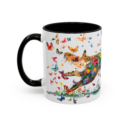 Hovawart #1 Colorful Accent Mugs, 11oz