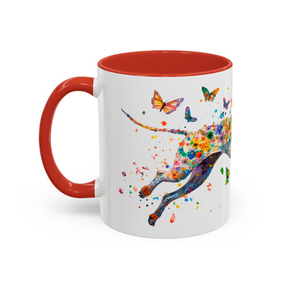 Great Dane #2 Personalized Colorful Accent Mugs, 11oz