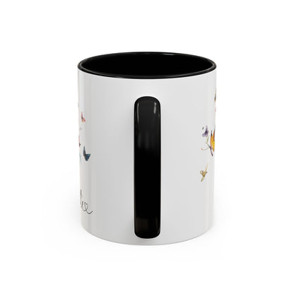 Maltipoo Personalized Accent Mugs, 11oz