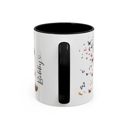 English Cocker Spaniel #4 Personalized Accent Mugs, 11oz