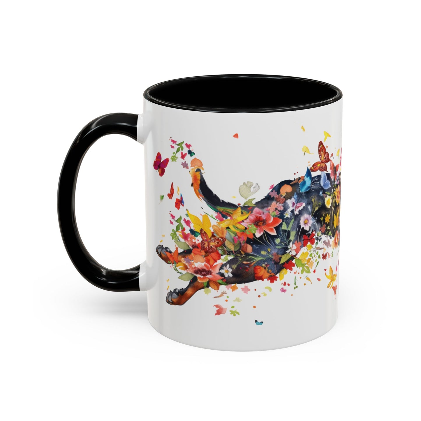 Beauceron Personalized Accent Mugs, 11oz