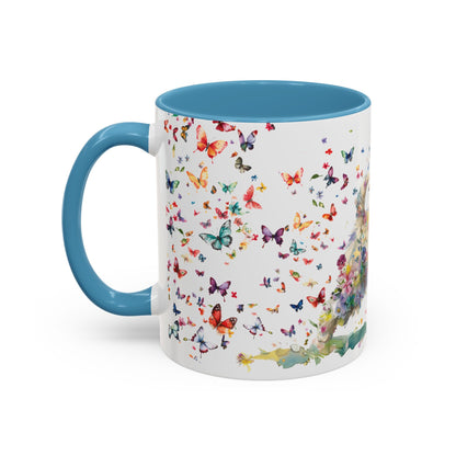 Cairn Terrier #1 Personalized Accent Mugs, 11oz