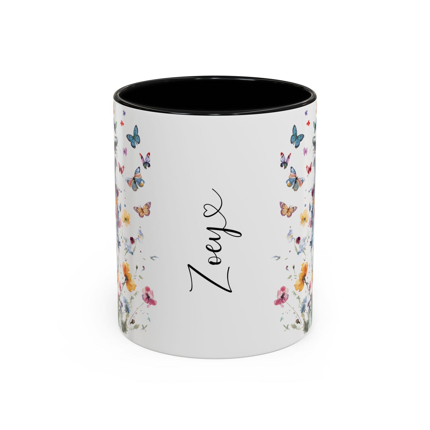 Silken Windhound #3 Personalized Accent Mugs, 11oz