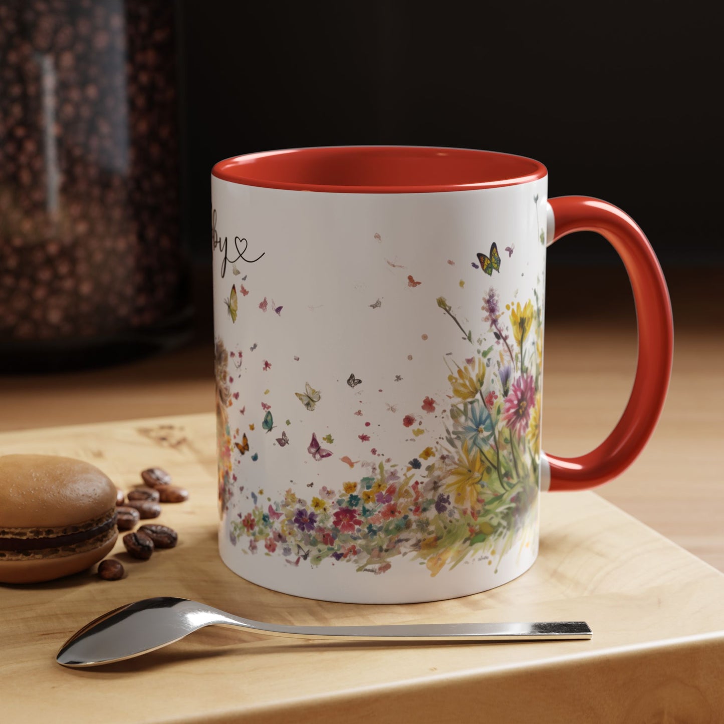 Doodle Personalized Accent Mugs, 11oz