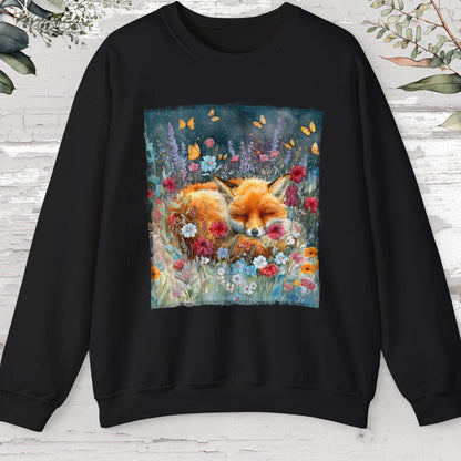 Fox sleeping #3 Unisex Sweat Shirt.