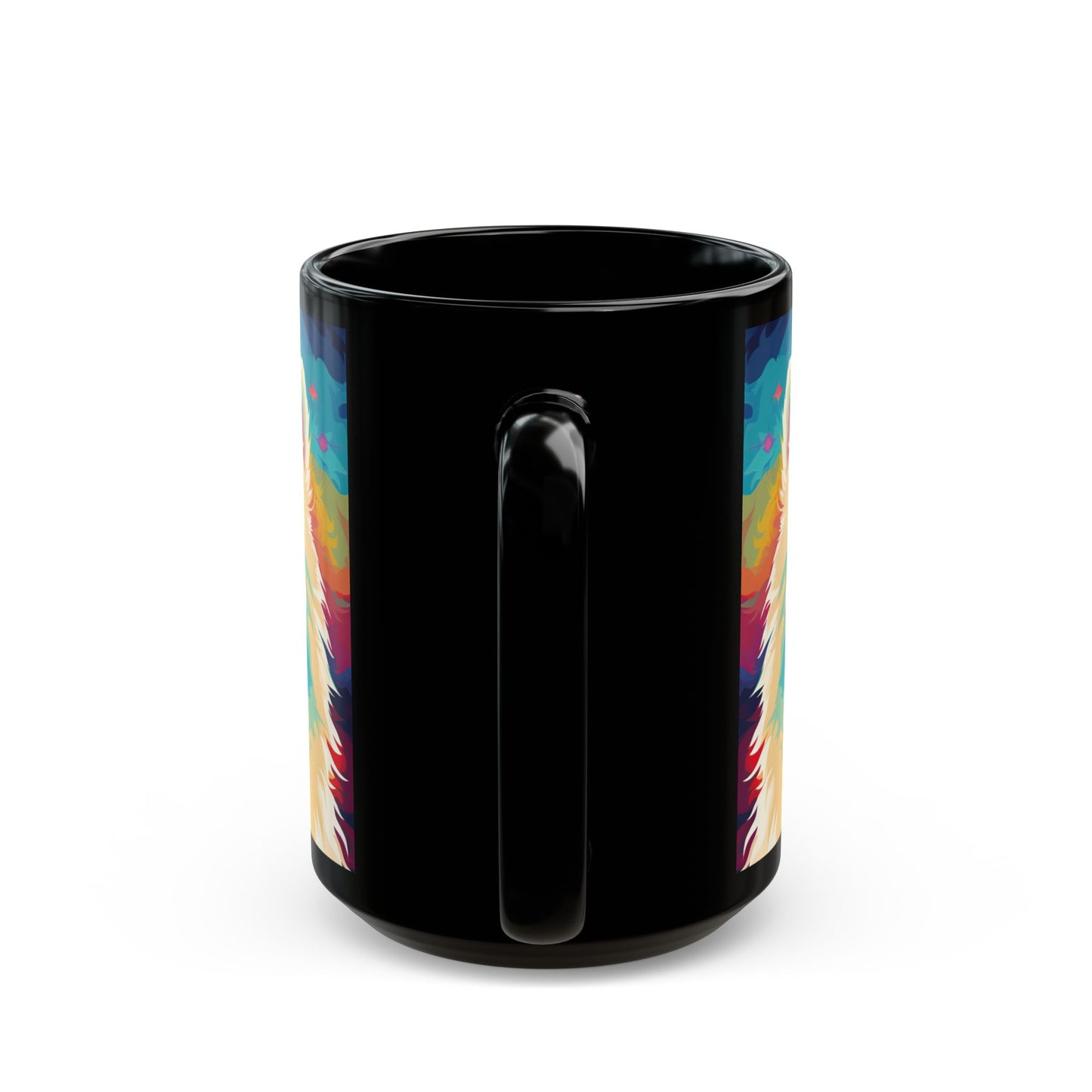 Samoyed Black Mugs (11oz, 15oz)
