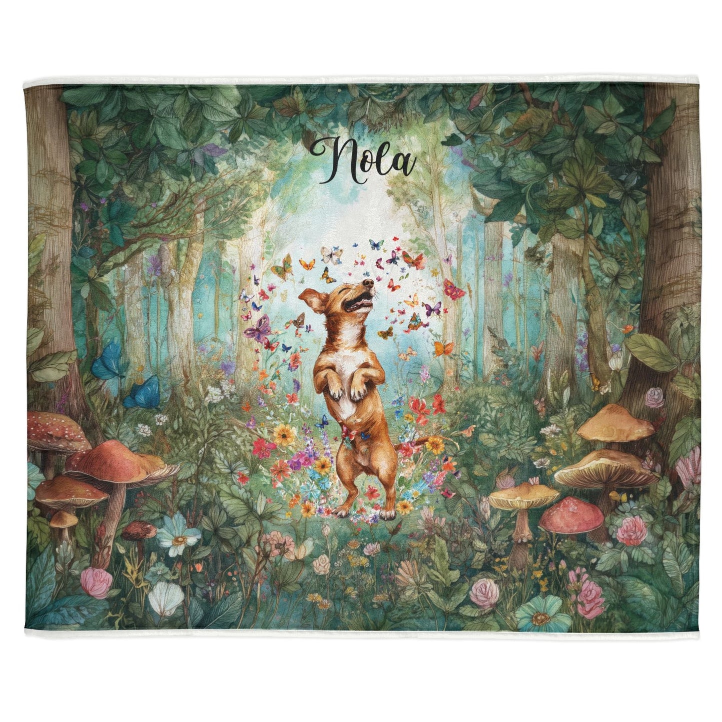 ANY DESIGN #2 Personalised Mystical Forest Blanket