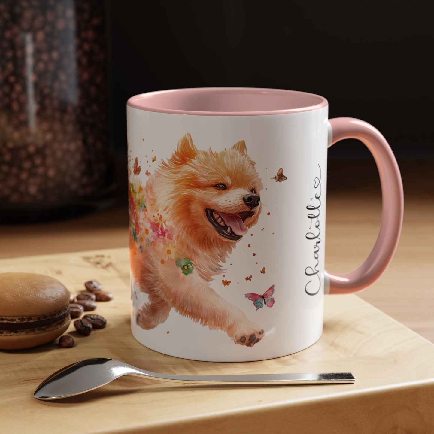 Chow Chow Personalized Accent Mugs, 11oz