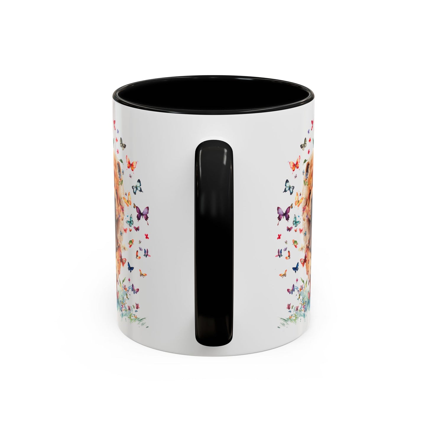 Chow Chow #6 Personalized Accent Mugs, 11oz