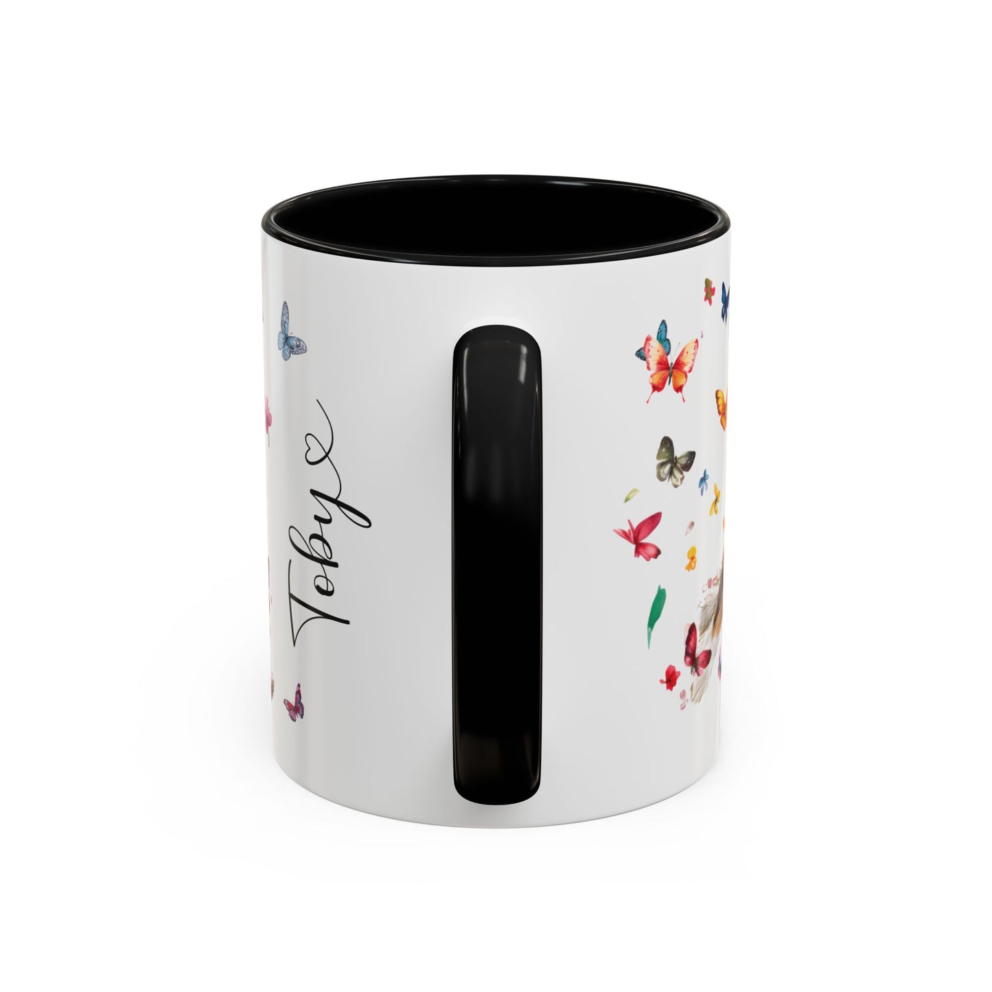 Mini Aussie Doodle Personalized Accent Mugs, 11oz