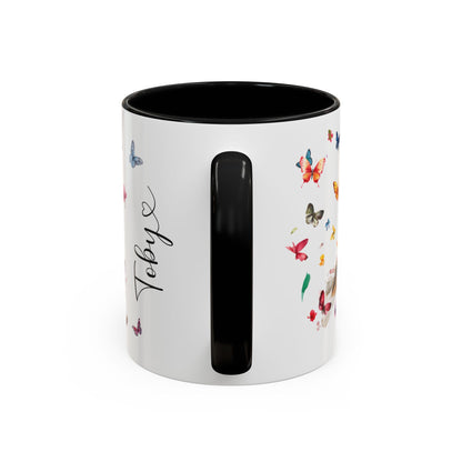 Mini Aussie Doodle Personalized Accent Mugs, 11oz