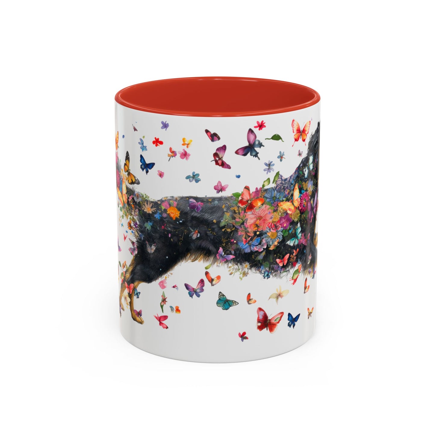 Hovawart #3 Colorful Accent Mugs, 11oz