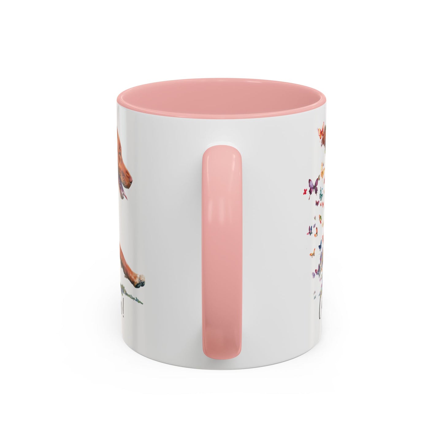 Nova Scotia Duck Tolling Retriever  “Live like the gate was left open" Accent Mugs, 11oz