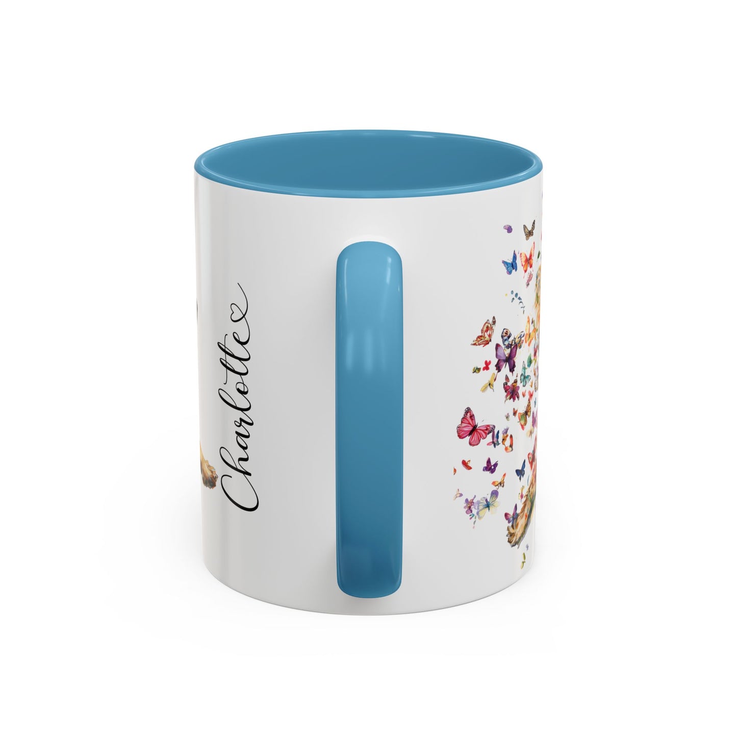 Golden Retriever #2 Retriever Personalized Accent Mugs, 11oz