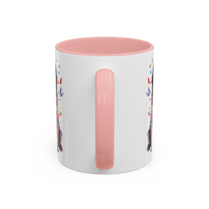 Newfoundland Personalized Colorful Accent Mugs, 11oz