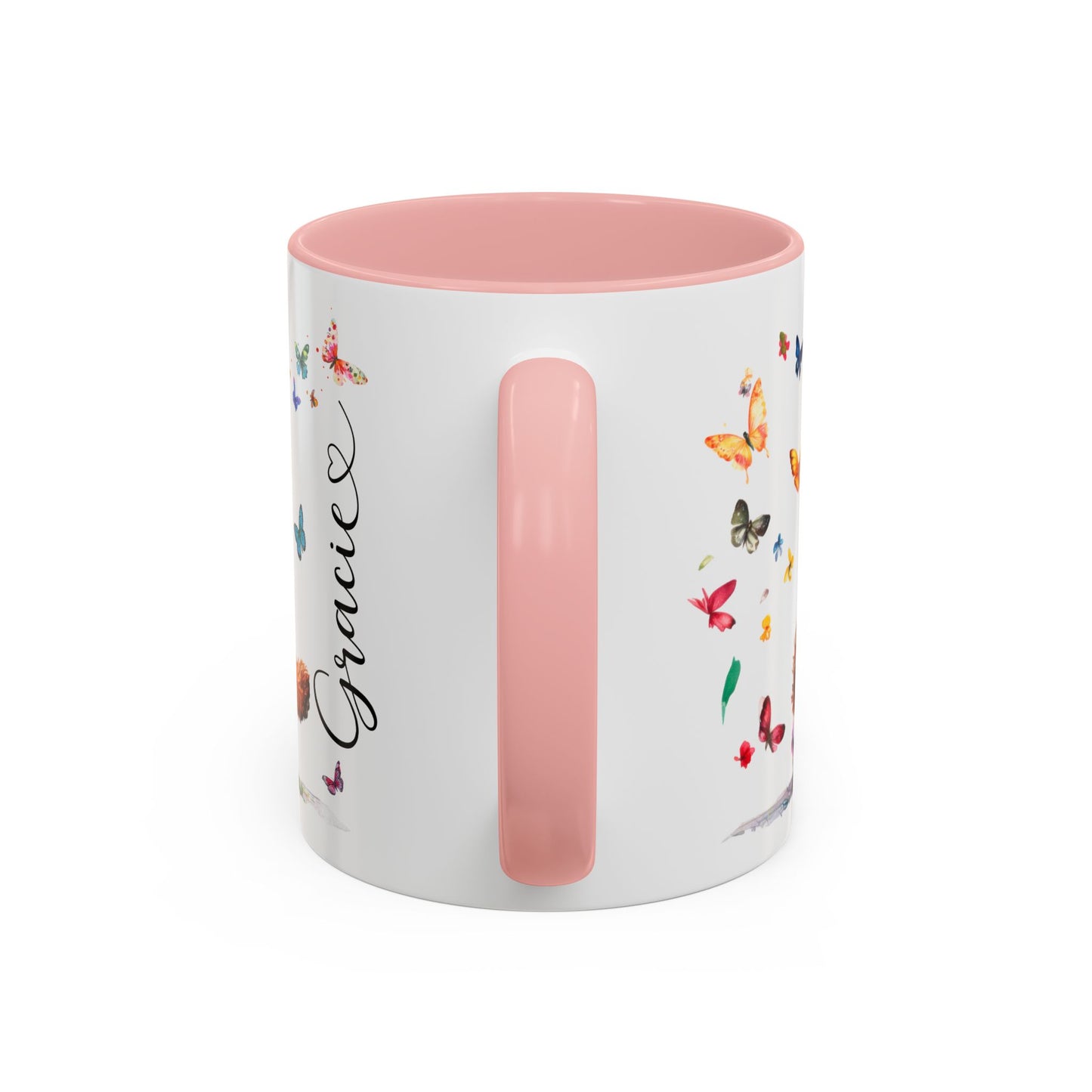 Cockapoo #2 Personalized Accent Mugs, 11oz