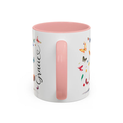 Cockapoo #2 Personalized Accent Mugs, 11oz