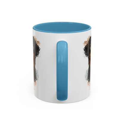 Hovawart #4 Colourful Personalized Accent Mugs, 11oz