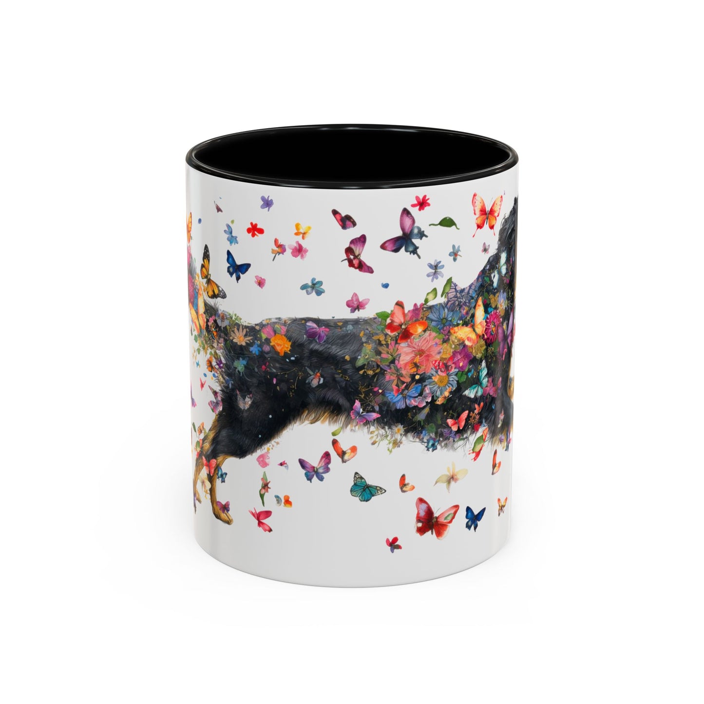 Hovawart #3 Colorful Accent Mugs, 11oz