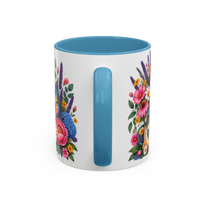 My Favorite Person, 11oz  accent mug (UK spelling)