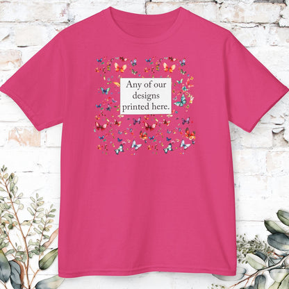 Kids Heavy Cotton™ Tee - ANY DESIGN - USA