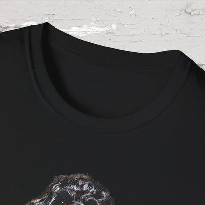 Cockapoo/Cavoodle Fairy Lights Christmas T shirt.